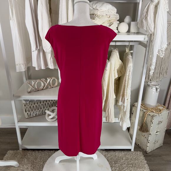 Ronni Nicole women's size 12 pink dress, casual, office, professional, #2597 - Picture 4 of 9